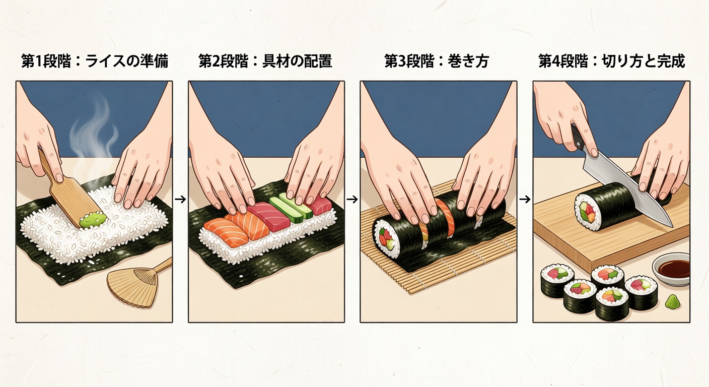 寿司の作り方